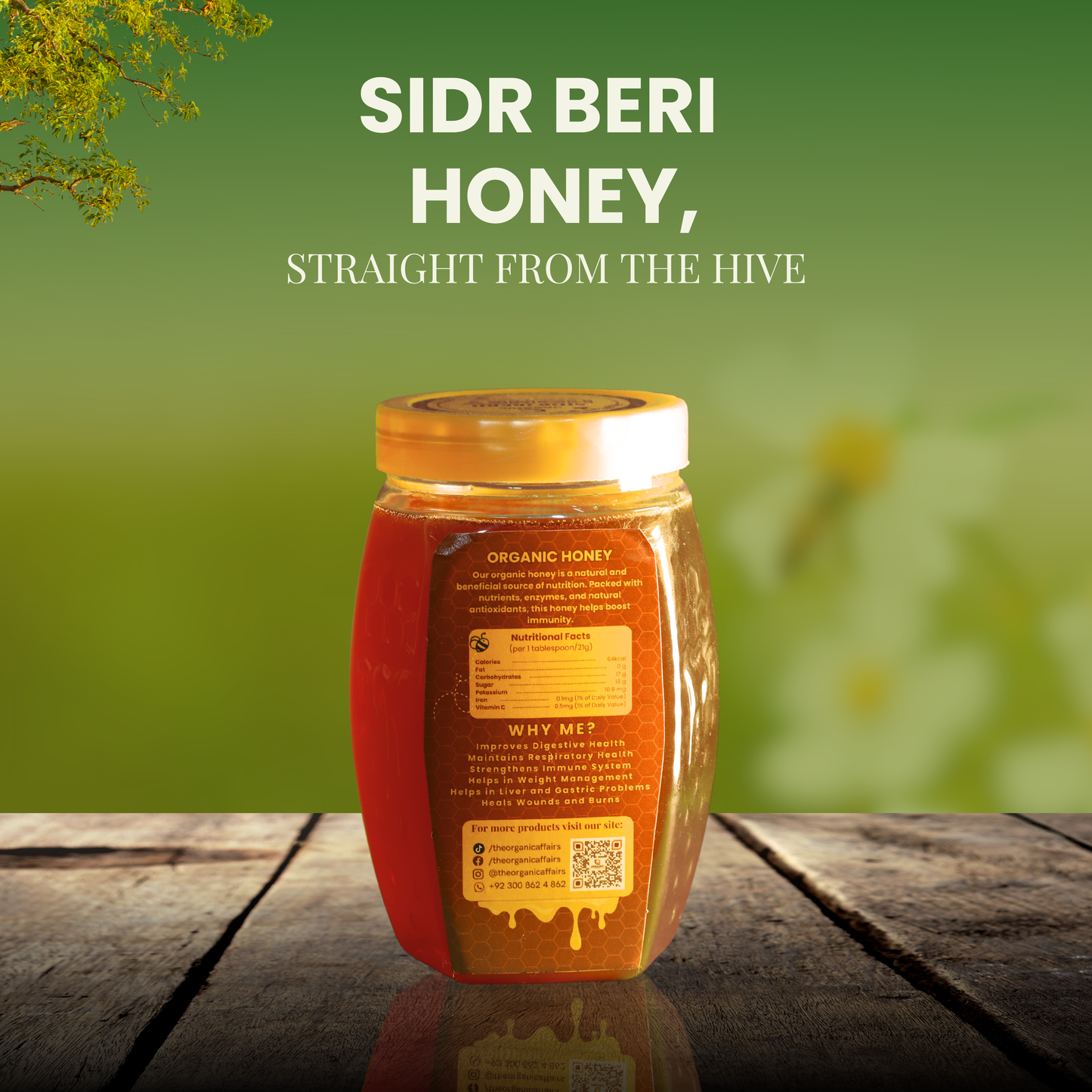 Sidr (Beri) Honey – Pure & Flavor Rich